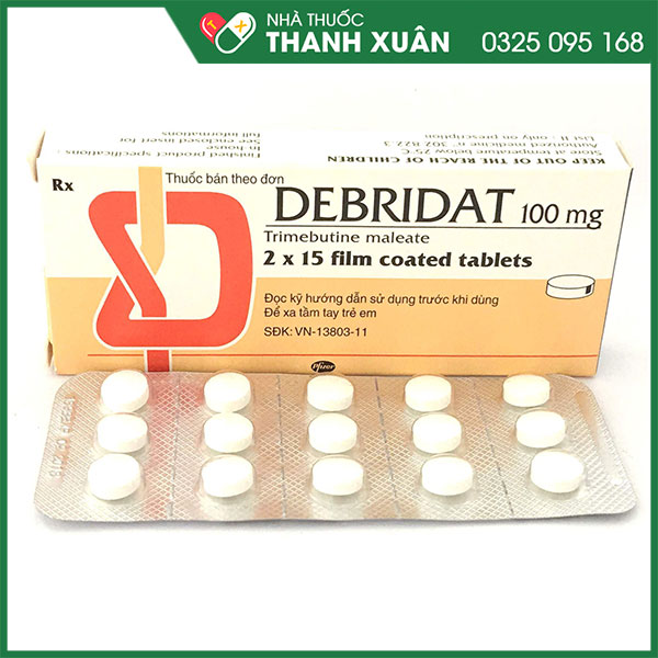 Thuốc Debridat điều trị rối loạn ống tiêu hóa
